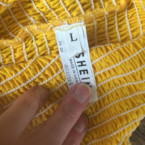 NWOT Sunflower Yellow Tank Top / Body Suit - Picture 4 of 4